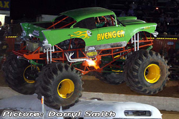 monster jam pc spiked tires