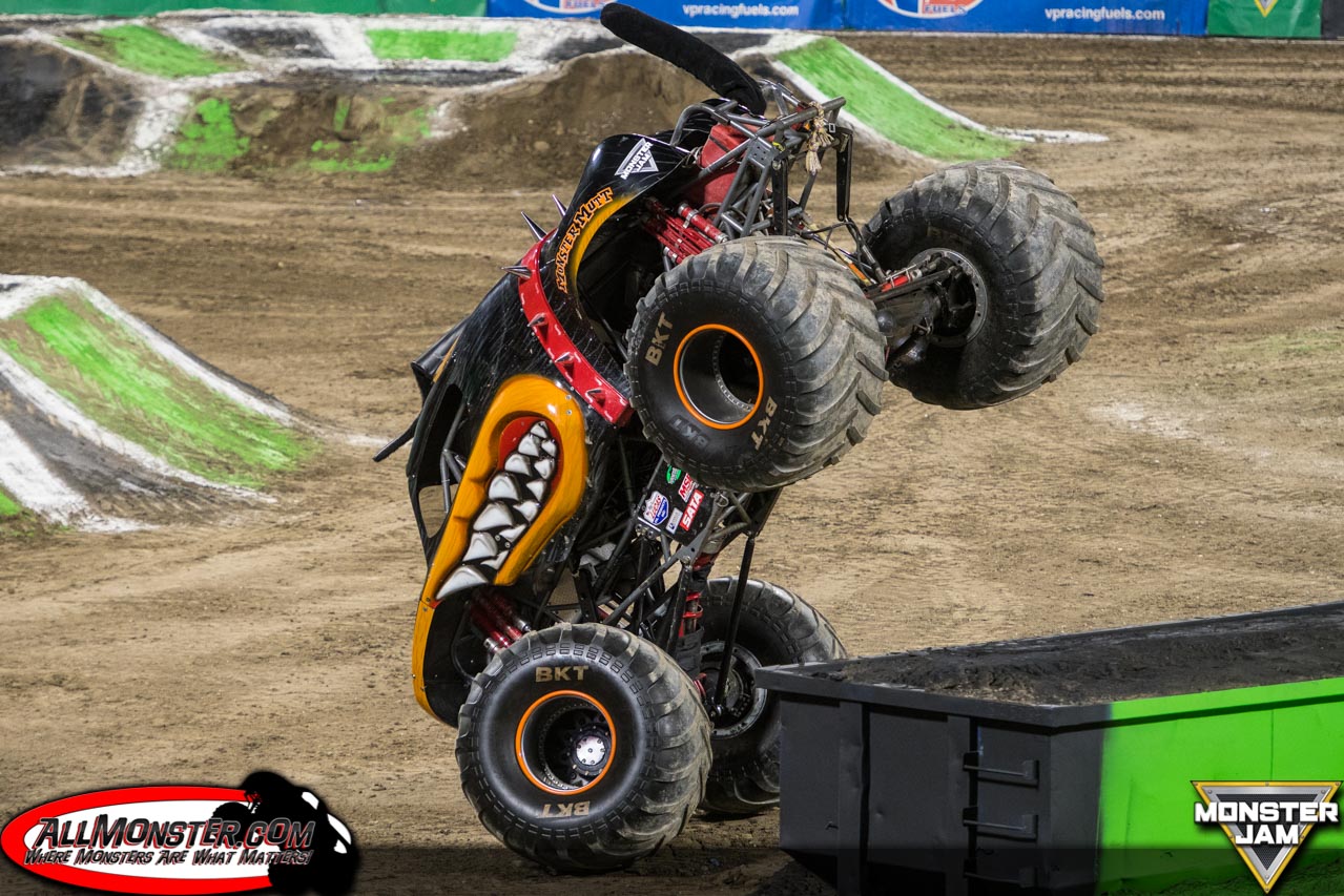 Monster Mutt Rottweiler - Team Scream Racing - Anaheim 1 Monster Jam 2018